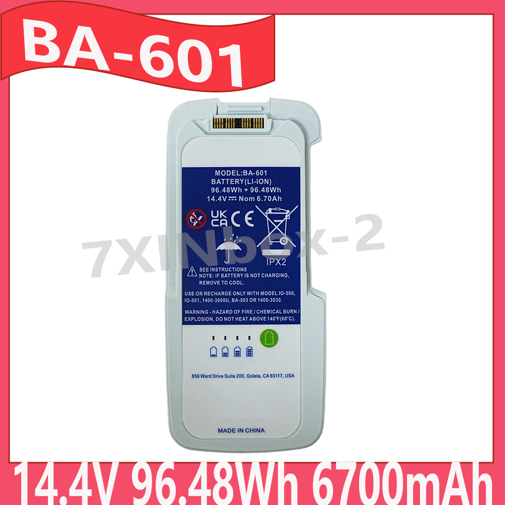 Portable Oxygen Concentrator Battery - BA-601 14.4V 96.48Wh 6700mAh交換用バッテリー Inogen One