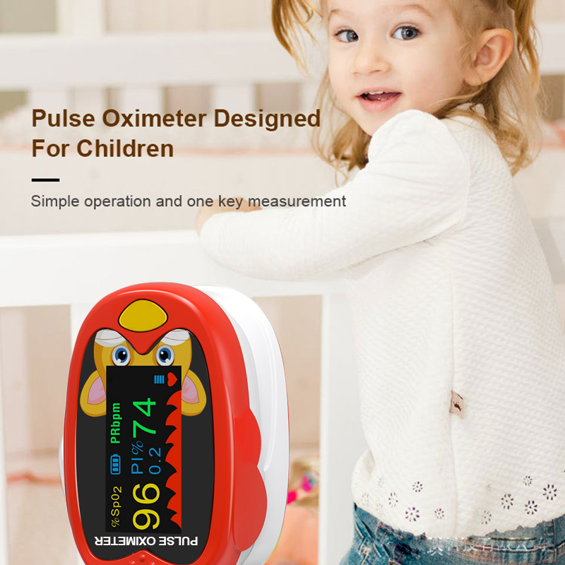 Oxygen Saturation Monitor Fingertip - 充電式パルスオキシメーター 指先血中酸素計 TFT 4色ディスプレイ 指先飽和度モニター SPO2