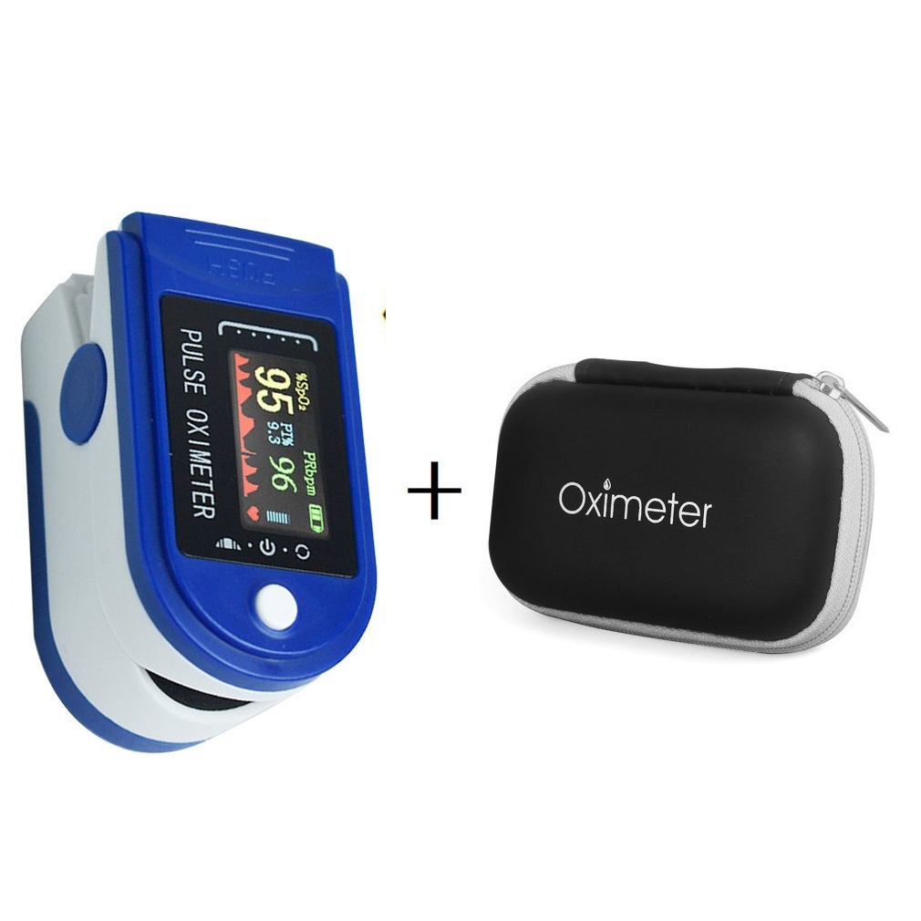 Oxygen Saturation Monitor Fingertip - 指先酸素飽和度測定器 SPO2測定器 ポータブル指先パルス血中酸素飽和度モニター LEDディスプレイ 人気商品