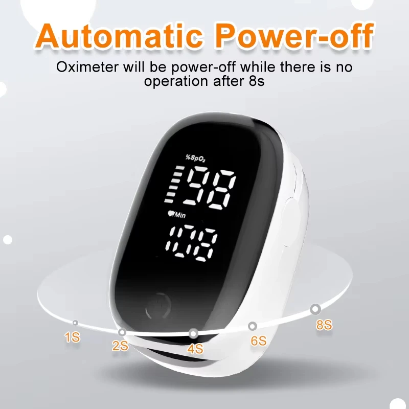 Oxygen Saturation Monitor Fingertip - ポータブル指先酸素濃度計心拍数計パルス血中酸素飽和度 OLED スクリーンデジタルチューブ実用モニター