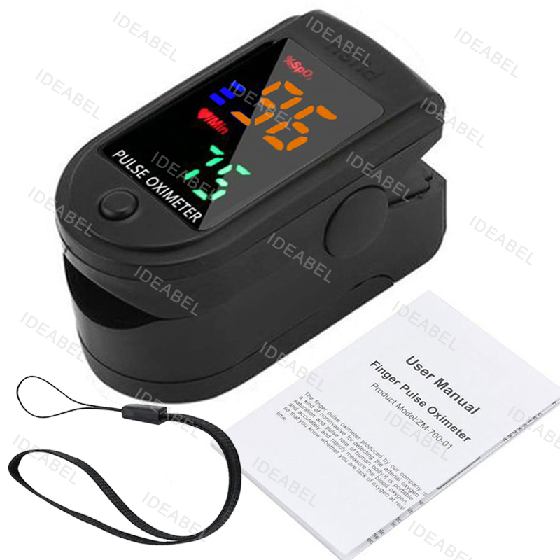 Oxygen Saturation Monitor Fingertip - 1-10P 4色展開 ポータブル指先パルスオキシメーター 血中酸素飽和度モニター LEDディスプレイ 指先オキシメーター