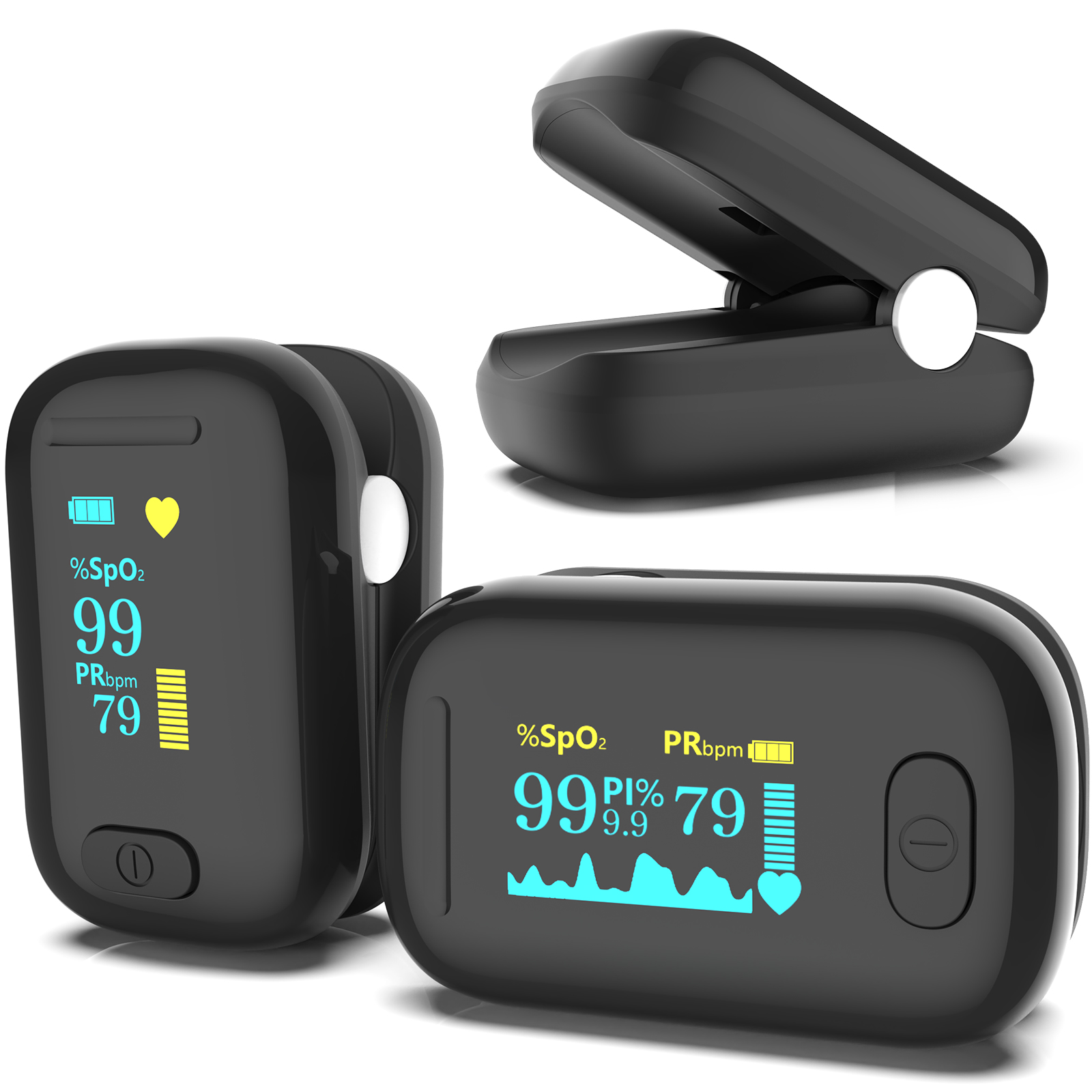 C5AO 指先パルスオキシメーター血中酸素飽和度 SpO2  - Oxygen Saturation Monitor Fingertip のレビューと価格