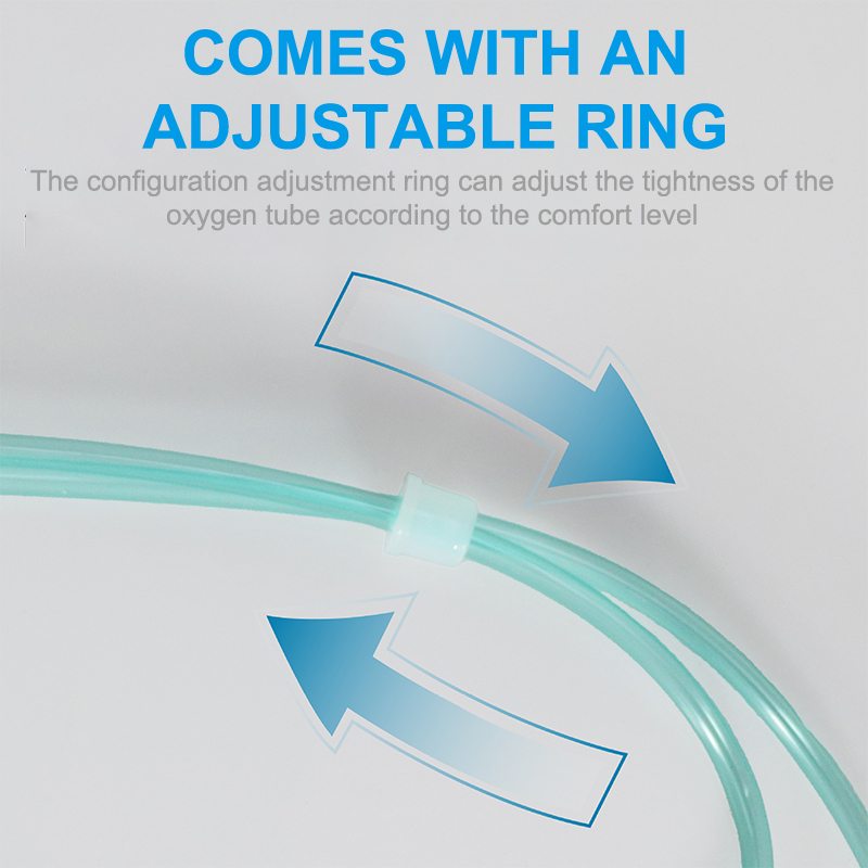 5 個の PVC 1.5 メートル/2 メートル使い捨て酸素 - Oxygen Cannula Nasal Tubing 2M のレビューと価格