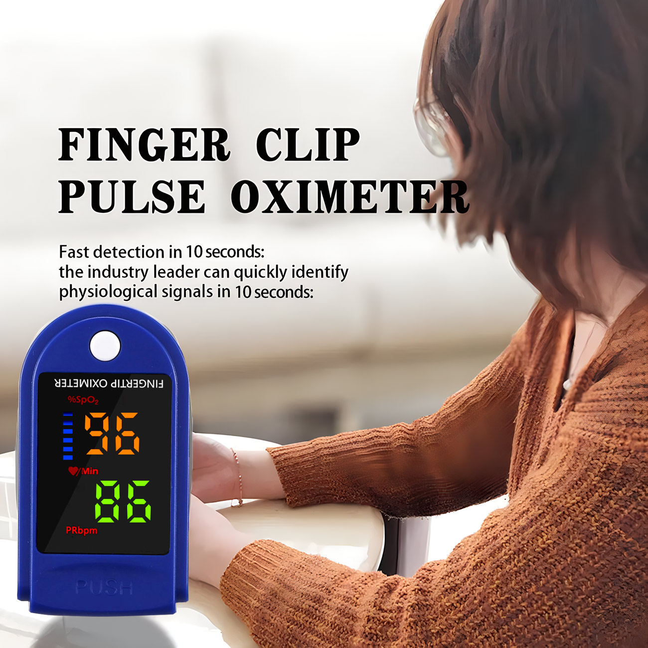 デジタル指先パルスオキシメーター TFT 医療 SPO2 P - Oxygen Saturation Monitor Fingertip のレビューと価格
