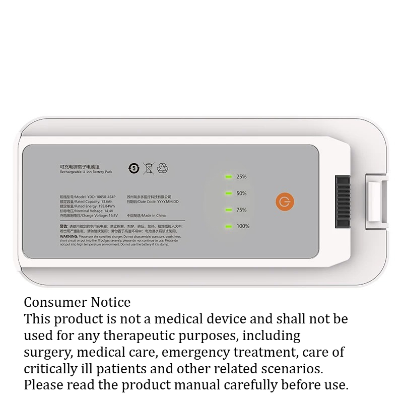 [新品] YDD for GANITYOUNG ポータブル酸 - Portable Oxygen Concentrator Battery のレビューと価格