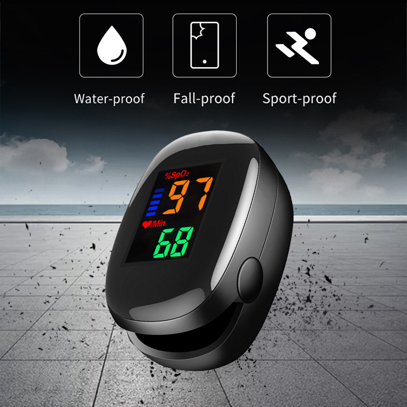指先パルスオキシメーター ポータブル 4色表示 血中酸素飽和 - Oxygen Saturation Monitor Fingertip のレビューと価格
