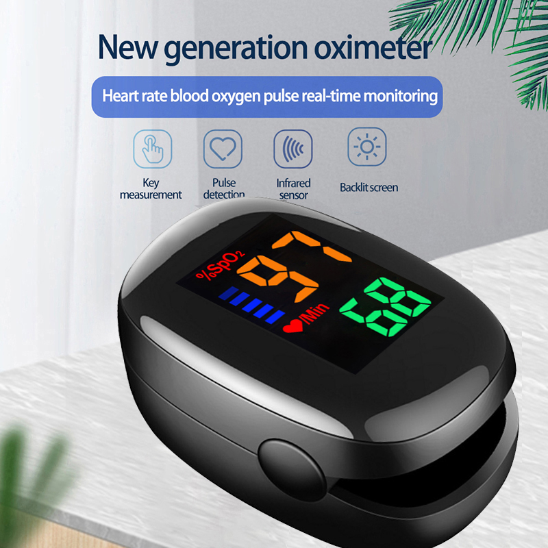 指先パルスオキシメーター ポータブル 4色表示 血中酸素飽和 - Oxygen Saturation Monitor Fingertip のレビューと価格