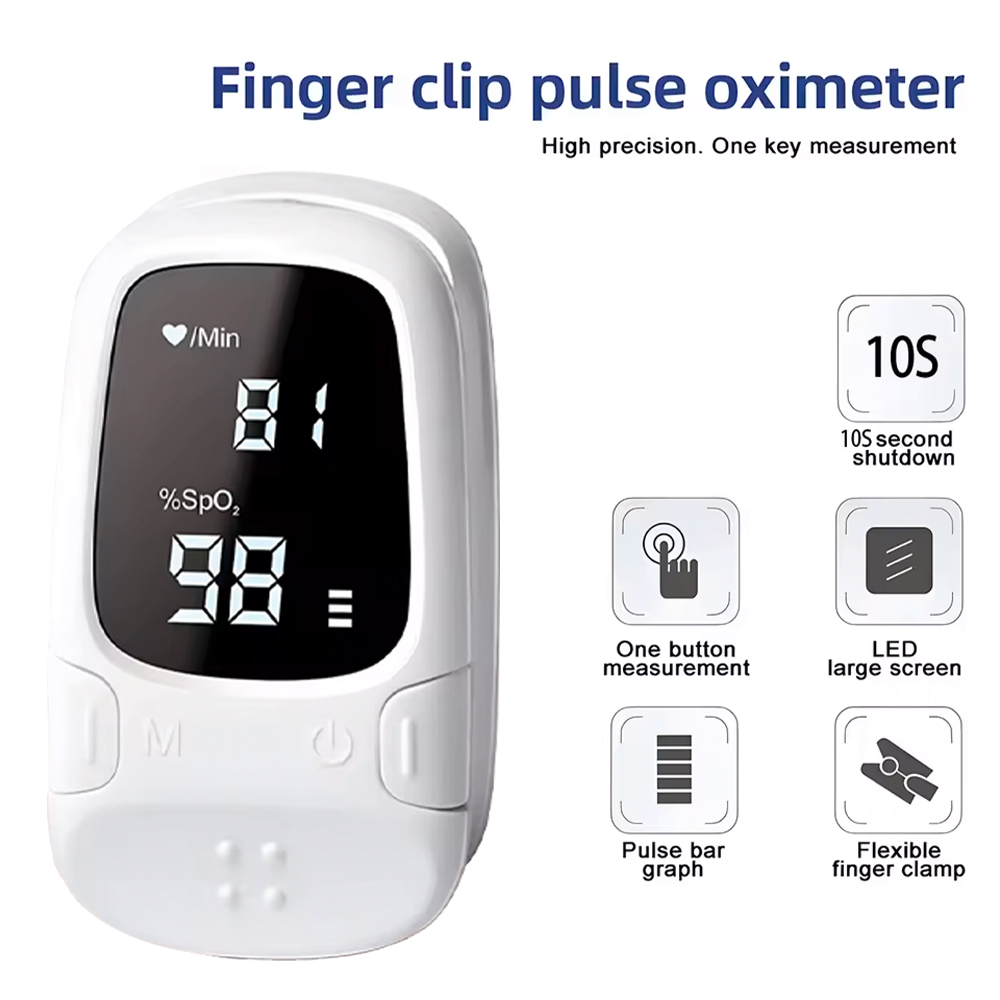 LEDディスプレイ付き指先パルスオキシメーター 心拍数モニタ - Oxygen Saturation Monitor Fingertip のレビューと価格