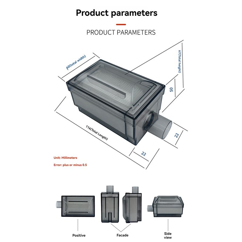 カートリッジ式ろ過アクセサリー 長寿命吸気バクテリアフィルタ - Oxygen Concentrator Filter Intake のレビューと価格