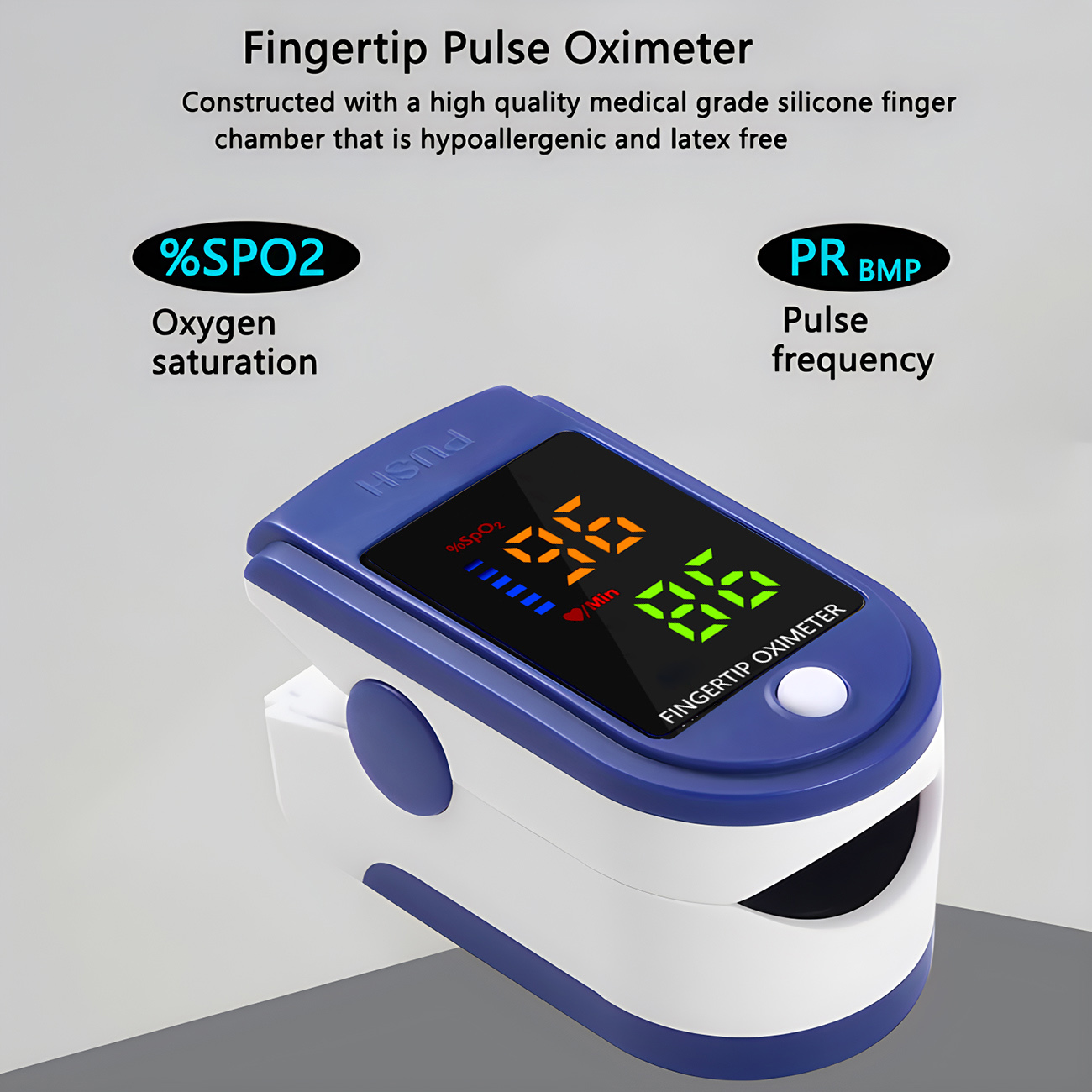 携帯型指先式パルスオキシメーター、小型SpO2モニター、血中 - Oxygen Saturation Monitor Fingertip のレビューと価格